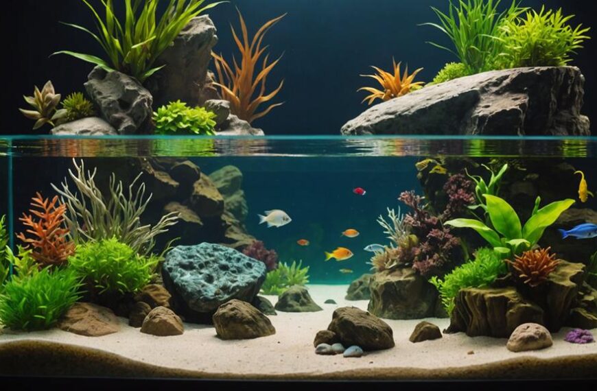 first fish tank setup