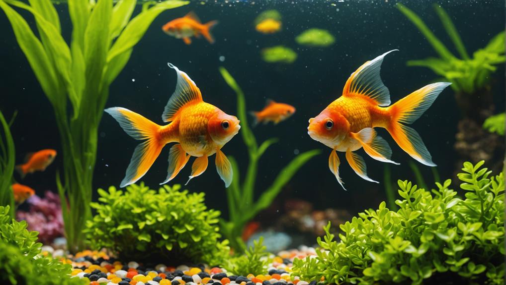 goldfish health promoting foods
