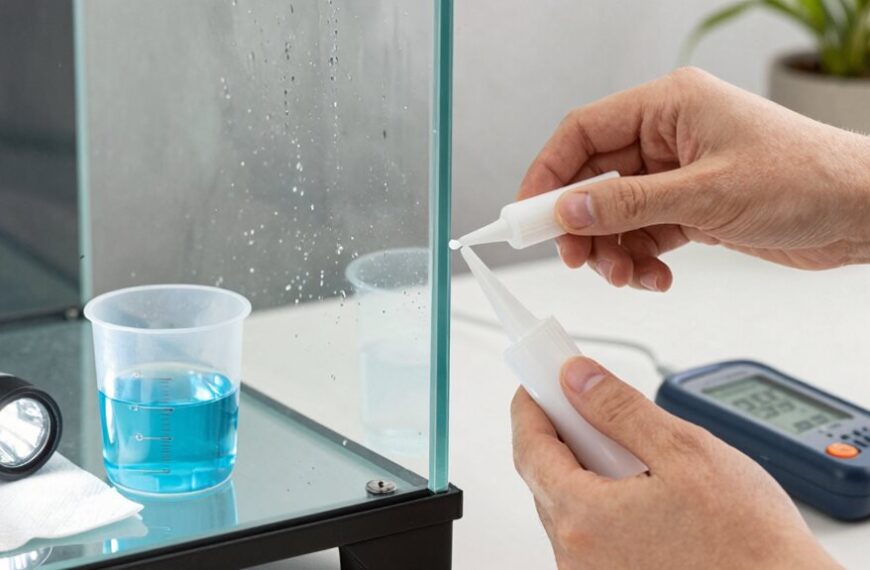 aquarium leak repair guide