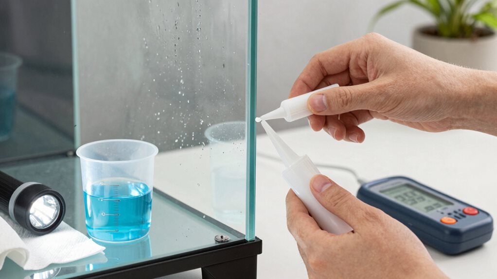 aquarium leak repair guide