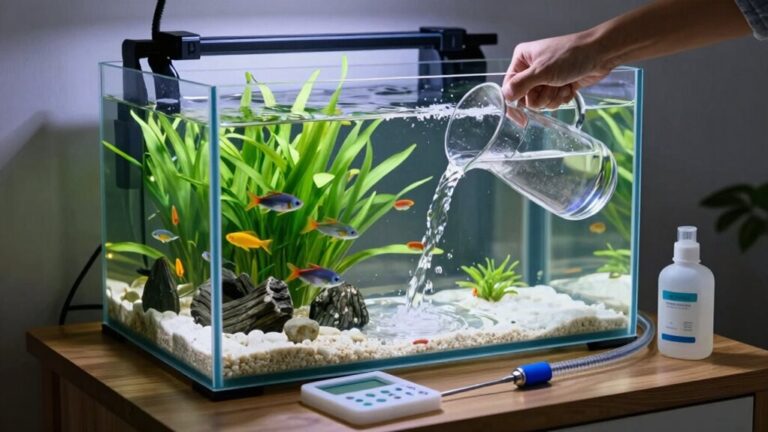 consistent water change practices