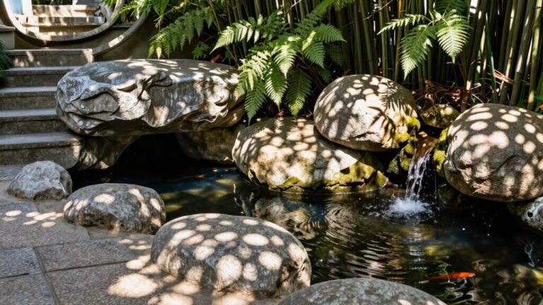 hiding spots in hardscape