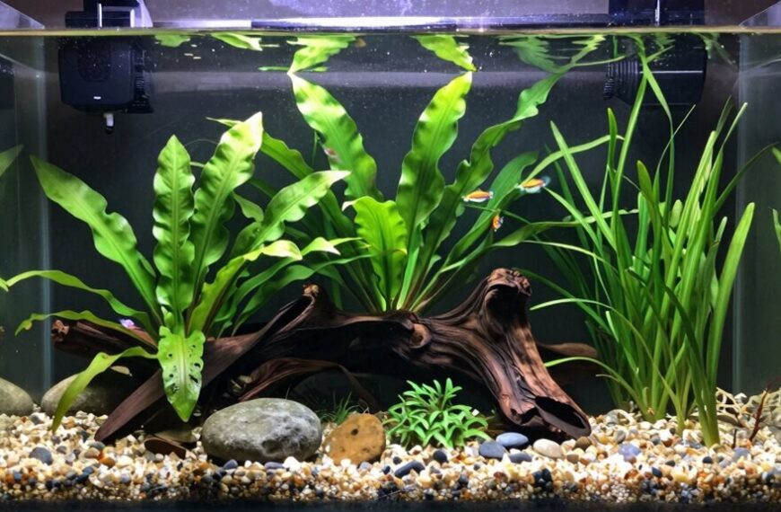 low tech aquarium planting guide