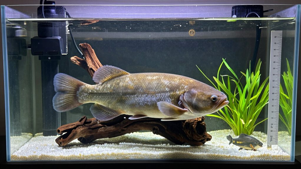 plecos require adequate space